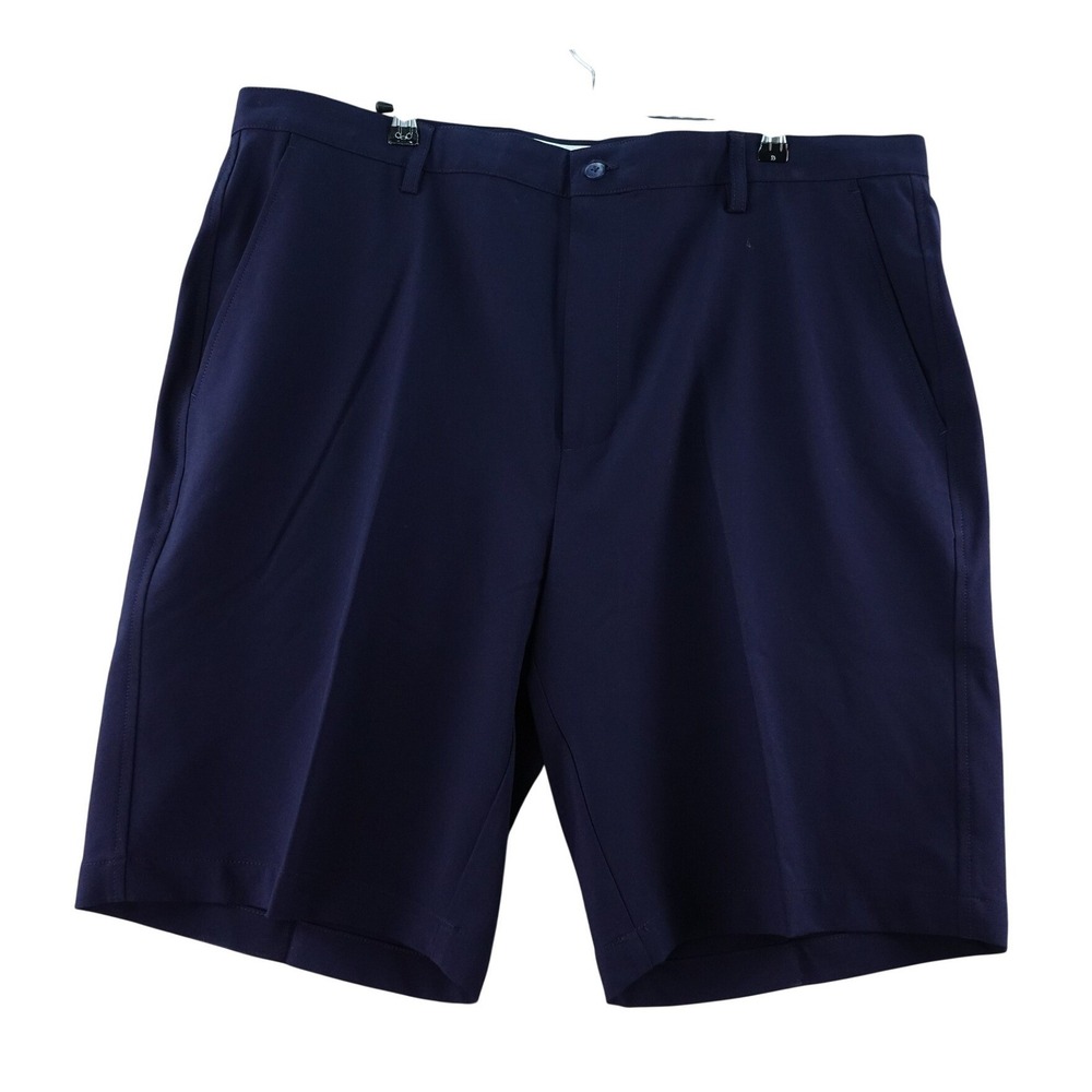 FJ Footjoy Men's Golf Shorts 40 Navy Blue Performance Stretch Flat Front  Pocket